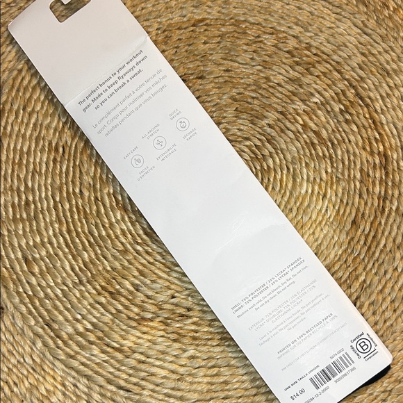 Athleta Black Camo Headband - Picture 3 of 4